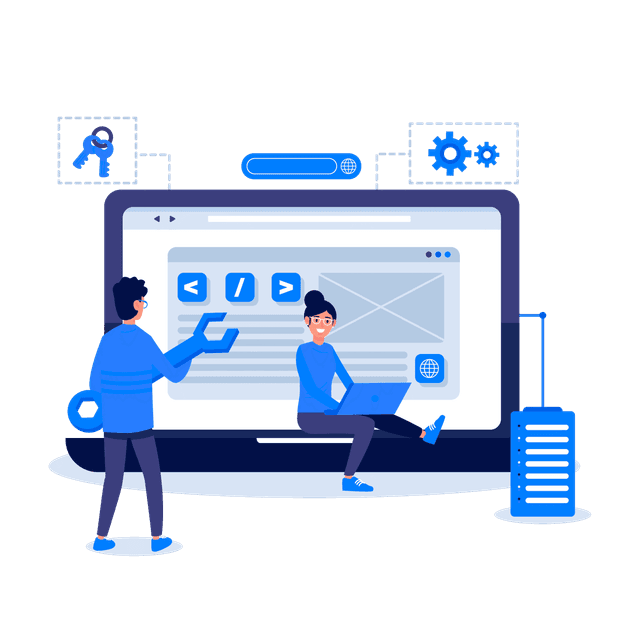 Start Hiring Developer Illustration