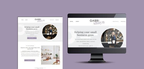 Gabbi Shayn — WordPress project by WebGuru