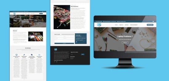 Huggins — Landing-page project by WebGuru