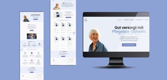Pflegebox Daheim — React-JS project by WebGuru