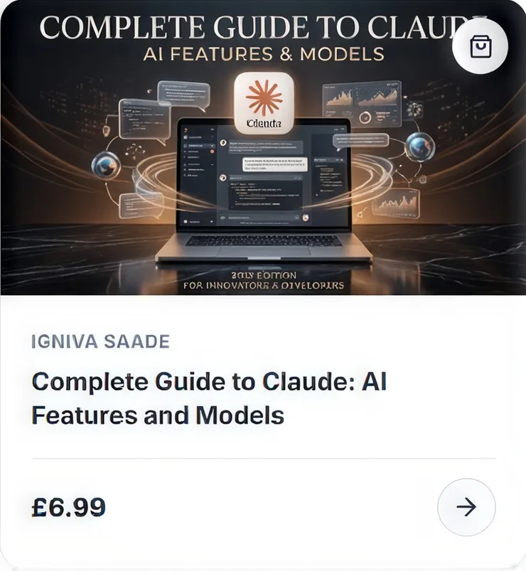Product card for the Complete Guide to Claude: AI Features and Models